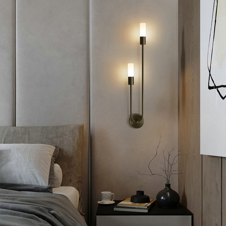 レトロ背景リビングルーム通路寝室ランプベッドサイド北欧クリエ - Up Lighting Decor のレビューと価格